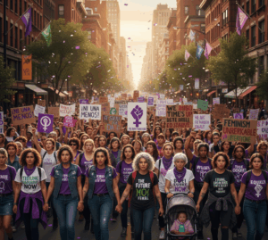 manifestación feminista legalingos